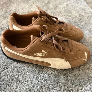 Puma Women’s Brown Speedcat OG Sneakers